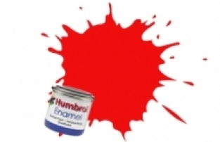 Humbrol 1321 Clear Colour Red  14ml